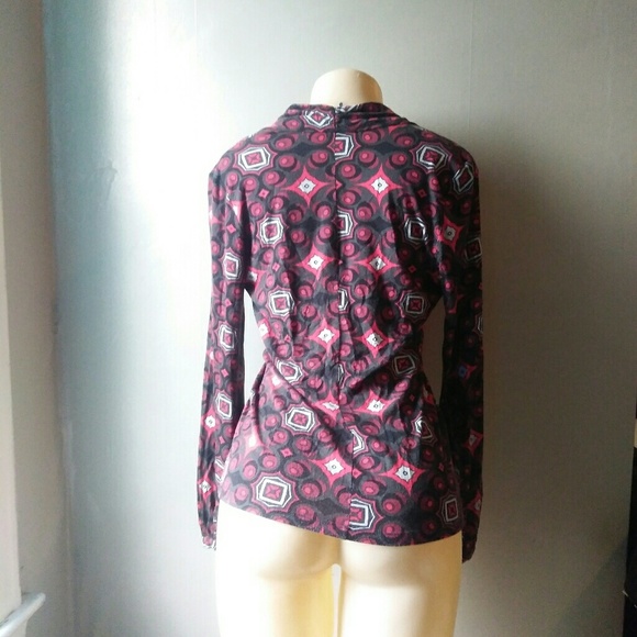 Small Etcetera Long-Sleeved Abstract Print Top - Picture 3 of 4
